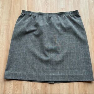 Vtg Alfred Dunner Mini Skirt Plaid Size 18 Made in USA Women’s plus size